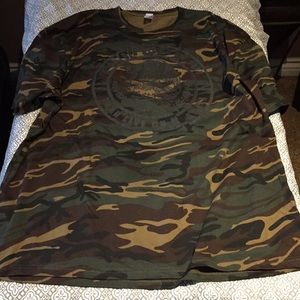 CAMOUFLAGE T-SHIRT with Logo